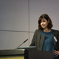 Vortrag von Frau Nadine-Michèle Szepan (Bundesverband der AOK)